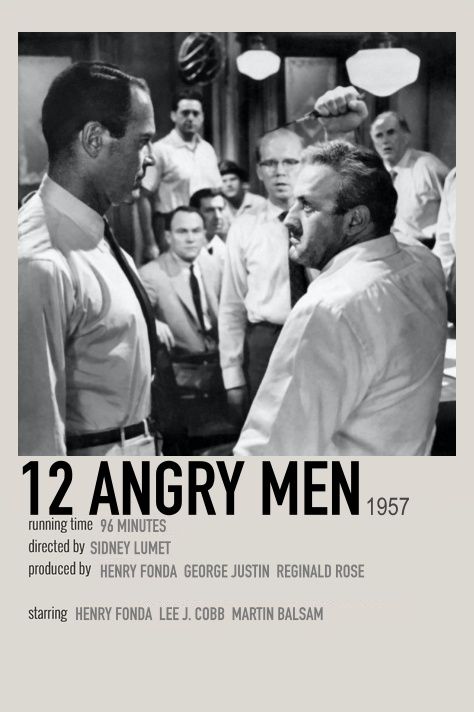 12 Angry Men - 12 Öfkeli Adam Film İncelemesi