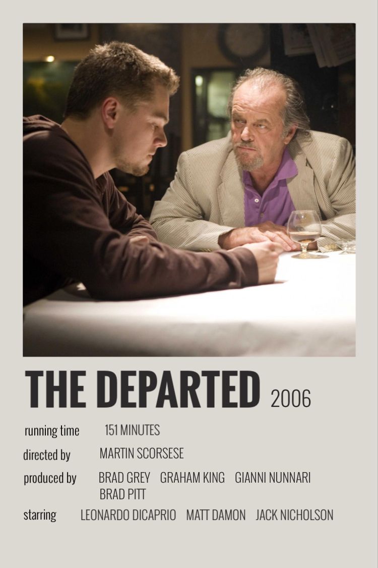 The Departed - Köstebek Filminin İncelemesi